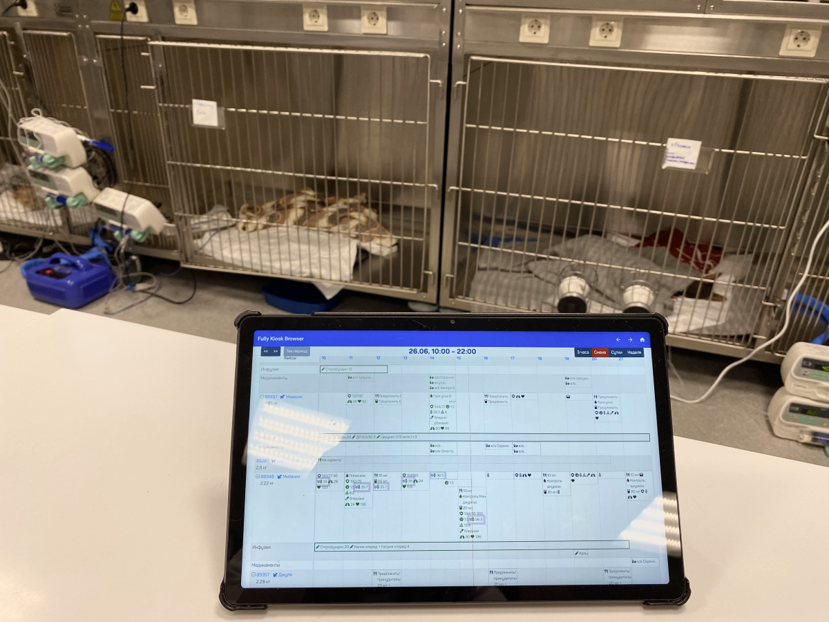 Vetboard – Автоматизация стационара
